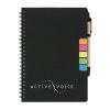 Carnet spirale adhesif / stylo (+Tampographie TA21)