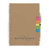 Carnet spirale adhesif / stylo (+Tampographie TA21)