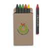 BRABO - Etui 6 crayons cire