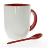 Tasse bicolore cuillère - Couleur