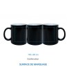 Mug Magic Thermo-réactif Noir