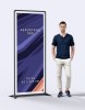 Stand Noir HD 85 x 200 cm