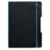 Carnet de notes noir Gakona A5