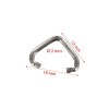 ANNEAUX ETRIER TRIANG.14X12 MM EXT. FIL DIAM 2 MM NICKELE/ P30 P31