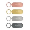 PORTE CLE METAL ET FIBRE DE CARBONE