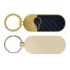 PORTE CLE METAL ET FIBRE DE CARBONE