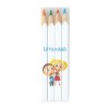 Set Quadri 4 Coul 8,7 Cm