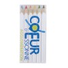 Set Quadri 6 Coul 8,7 Cm