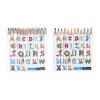Set Quadri 12 Coul 8,7 Cm
