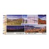 SET QUADRI 12 COUL 17,6 cm(+Quadri recto sur les 12 crayons (16,4 x 7,88 cm))