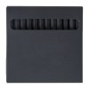 Etui 12 Cr Coul Black 8,7