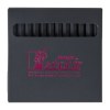 Etui 12 Cr Coul Black 8,7
