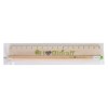 Kit Eco Comprenant 1 Regle Bois Eco 17 Cm