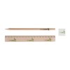 Kit Eco Comprenant 1 Regle Bois Eco 17 Cm
