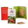 CARTE ÉCOLO 3 VOLETS AVEC SACHET DE GRAINES