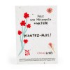 CARTE EN PAPIER DE GRAINES A6 - 225 g Recto