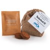 POCHON JUTE AVEC SACHET DE GRAINES ET TERRE DE COCO