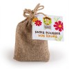 POCHON JUTE AVEC KIT DE CULTURE EN TOURBE
