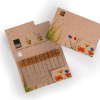 Carte 10 Allumettes avec graines biodégradable