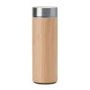 Gourde  double paroi de 400 ml personnalisable en bambou