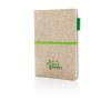 Carnet A5 à couverture en jute