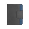 RUSSEL. Couverture en PU et tissu polyester avec bloc-notes A5