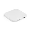 CAROLINE. Chargeur sans fil et hub USB 2'0 en ABS
