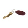 Porte-clé ovale en PU