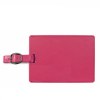 Grande étiquette à bagage rectangulaire en PU