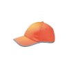 Casquette 6 panneaux fluo Safety