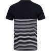T-shirt breton à manches courtes