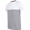 T-shirt breton à manches courtes