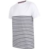 T-shirt breton à manches courtes