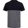 T-shirt breton à manches courtes