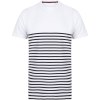 T-shirt breton à manches courtes