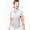 Polo jersey manches courtes femme