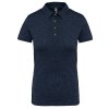 Polo jersey manches courtes femme