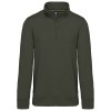 Sweat-shirt col zippé homme