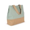 Sac shopping en toiles de coton et jute