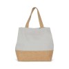 Sac shopping en toiles de coton et jute