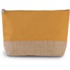 Pochette en toiles de coton et jute