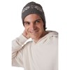 Bonnet de Noël tricoté motif étoiles