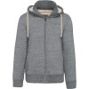 Veste vintage molleton doublée sherpa homme