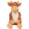 Peluche zippée Girafe