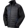 Veste softshell rembourrée black compass recyclée
