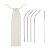 Kit paille en acier inoxydable DRINK HAPPY