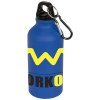 Bouteille sport mat 400ml avec mousqueton Oregon