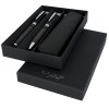 Parure de stylos bille et roller avec étui Carbon (encre noire)
