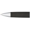Parure de stylos bille et roller avec étui Carbon (encre noire)
