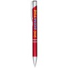 Stylo bille aluminium anodisé Moneta (encre bleue)